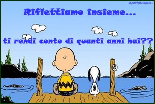 Charlie Brown E Snoopy Per Gli Auguri Di Compleanno