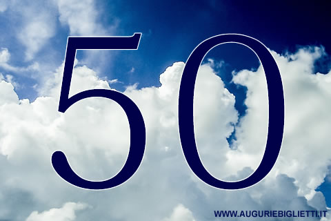 Auguri Di Compleanno Con Scritto 50