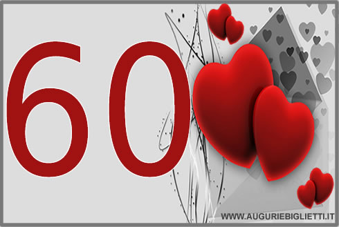 Auguri Di Compleanno Per 60 Anni