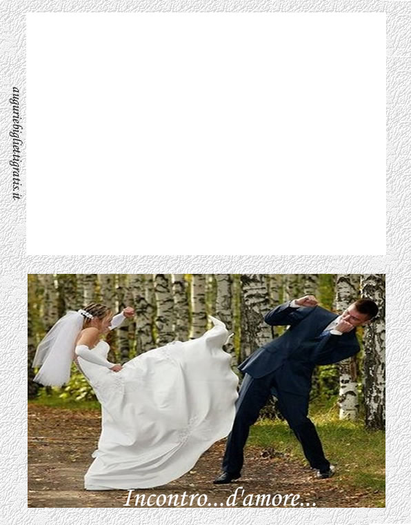 allegati cartolina virtuale augurio matrimonio personalizzato