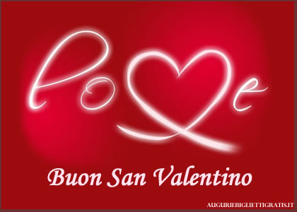 biglietti di auguri san valentino