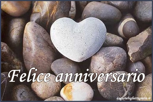 biglietto di auguri per anniversario