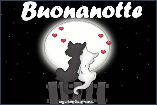 cartoline buona notte