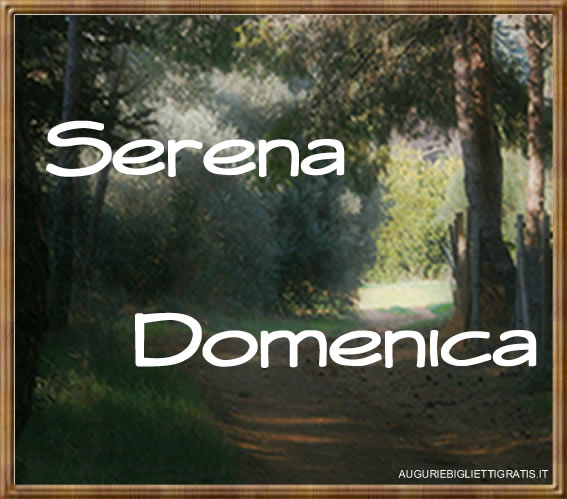 biglietto con scritto buona domenica e una tigre