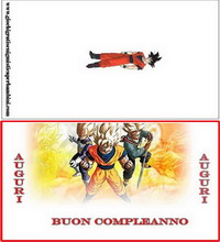 biglietti auguri dragonball