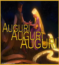 biglietti di auguri disney rapunzel