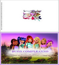 biglietti auguri winx