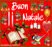 biglietto di auguri per dire buon natale