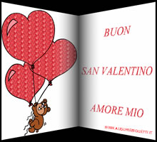 auguri glitter san valentino