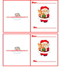 Biglietti Auguri Di Natale Hello Kitty.Bigliettini Per Pacchetti Di Natale Biglietti Per Pacchi