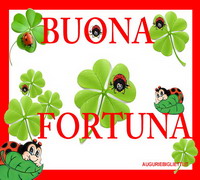 auguri di buona fortuna