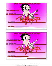 inviti di compleanno betty boop