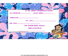 inviti di compleanno lilo e stitch