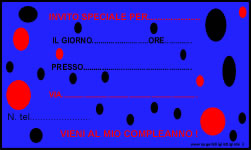 invito compleanno sampdoria