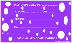 invito compleanno fiorentina