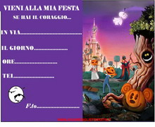 inviti per la festa di halloween