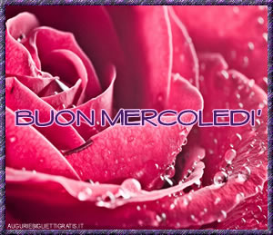 buon mercoledi biglietto